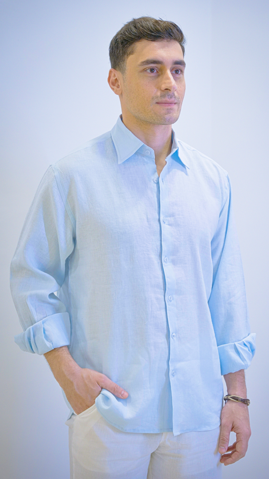 Sky blue long sleeve