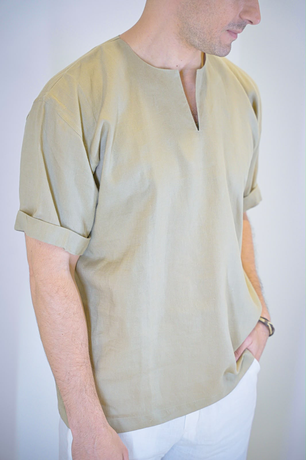 Brown Short sleeve